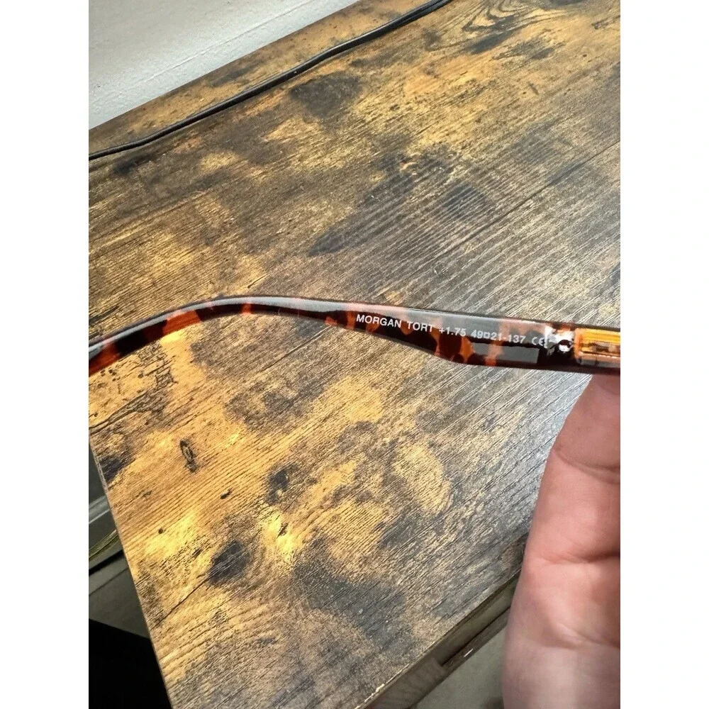 Morgan Tort-M Readers +1.75 Reading Glasses